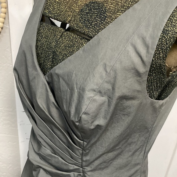 J.CREW COTTON FAUX WRAP DRESS 8 - Picture 7 of 15